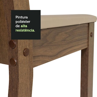 Foto 8 | Foto 8 | Juego De Comedor Mesa Y 4 Sillas Madesa Oxford Samara Mnb