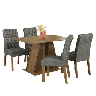Foto 1 | Foto 1 | Juego De Comedor Mesa Y 4 Sillas Madesa Gisele Mg