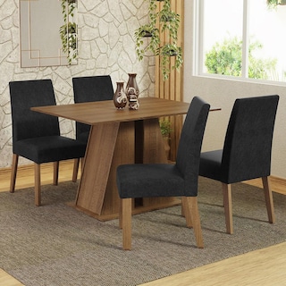 Foto 2 | Foto 2 | Juego de Comedor con 4 Sillas Madesa Oxford Agnes