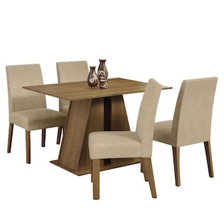 Foto 1 | Foto 1 | Juego De Comedor Con Mesa Y 4 Sillas Madesa Agnes Mi