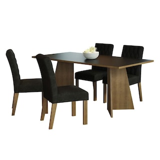 Foto 1 | Foto 1 | Mesa De Comedor Con Mesa Y 4 Sillas Ruby Madesa Mn 01