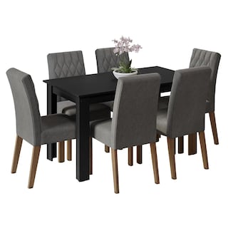 Foto 1 | Foto 1 | Mesa De Comedor Con Mesa Y 6 Sillas Madesa Allegro Gg