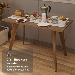 Foto 5 | Foto 5 | Mesa De Comedor Multiuso Madesa 5319 Marrón