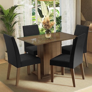 Foto 2 | Foto 2 | Juego De Comedor Con Mesa Y 4 Sillas Madesa Zion Mn 01