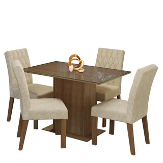 Foto 1 | Foto 1 | Juego De Comedor Con Mesa Y 4 Sillas Madesa Reale Mi