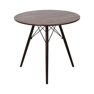 Foto 1 | Foto 1 | Mesa Oslo Redonda 80 Cm Nogal