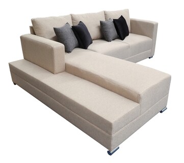 Foto 3 | Foto 3 | Sala Esquinera El Bazar Store Aston color Beige 260x200 cm