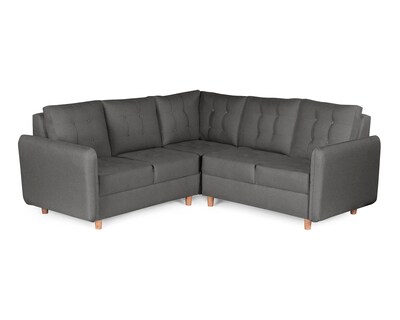 Foto 2 | Foto 2 | Sala Esquinera Makora Astori Gris Claro Lino