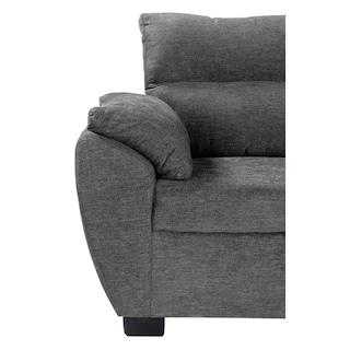 Foto 2 | Foto 2 | Sala Dicasa Venecia Color Gris Oscuro 3 Piezas Sofá, Love y Sillón