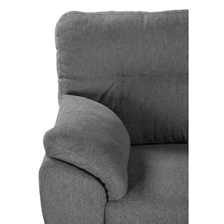 Foto 5 | Foto 5 | Sala Dicasa Monza Color Gris Noche 3 Piezas Sofá, Love y Sillón