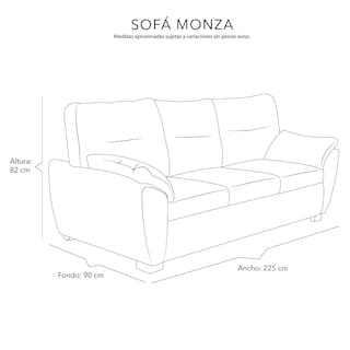 Foto 5 | Foto 5 | Sala Dicasa Monza Color Azul Oscuro 3 Piezas Sofá, Love y Sillón