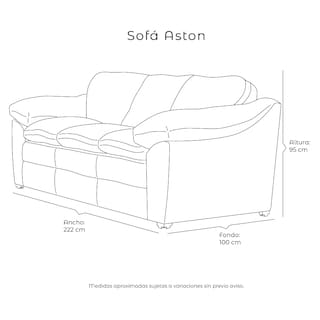 Foto 7 | Foto 7 | Sala Dicasa Aston Color Azul Oscuro  3 Piezas Sofá, Love y Sillón