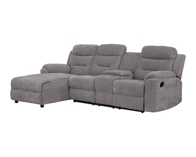 Foto 2 | Foto 2 | Sala Reclinable Easy Living Trento con Portavasos Gris Oxford