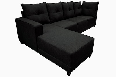 Foto 4 | Foto 4 | Sala Esquinera Modular El Bazar Store Freya Negra 275 x 160 cm