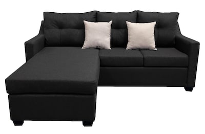 Foto 3 | Foto 3 | Sala Esquinera Hermes Gris Oxford 215x165 Cm, Lado Izquierdo Y Derecho, Lino Nacional