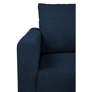 Foto 5 | Foto 5 | Sala Dicasa Gales Color Azul Oscuro 3 Piezas Sofá, Love Y Sillón