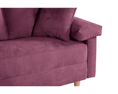 Foto 6 | Foto 6 | Sala Esquinera de Velvet Morado Elton Makora