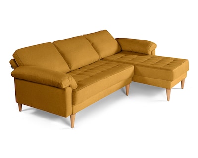 Foto 3 | Foto 3 | Sala Modular Makora Cavalli Mostaza Tacto Durazno
