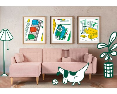 Foto 1 | Foto 1 | Sala Modular Makora Hassan Rosa