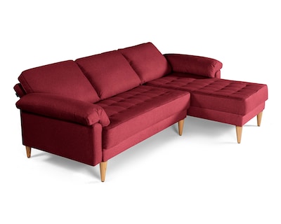 Foto 3 | Foto 3 | Sala Modular Makora Cavalli Rojo Tacto Durazno