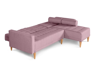 Foto 5 | Foto 5 | Sala Modular Reversible De Lino Palo De Rosa Modelo Tyson