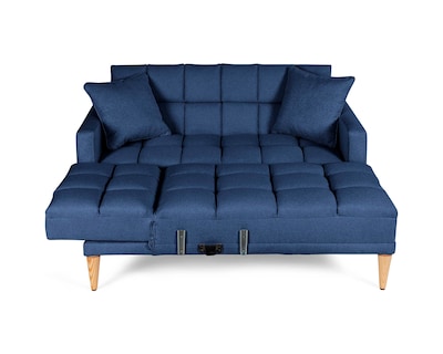 Foto 4 | Foto 4 | Sala Modular Makora Alpak Azul Tacto Durazno