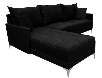 Foto 4 | Foto 4 | Sala Esquinera El Bazar Store Caslon Negro 260x180 Cm Lino Nacional Modular