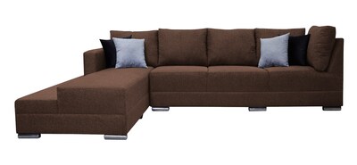 Foto 1 | Foto 1 | Sala Esquinera El Bazar Store Aquiles Chocolate 260x200 Cm Lino Nacional Modular