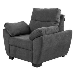 Foto 2 | Foto 2 | Sillón Dicasa Venecia Color Gris Carbón 1 Plaza