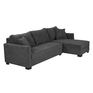 Foto 2 | Foto 2 | Love Chaise Derecho Dicasa Smoky Petit Gris Carbón