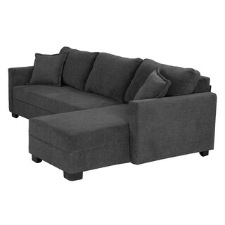 Foto 6 | Foto 6 | Love Chaise Derecho Dicasa Smoky Petit Gris Carbón