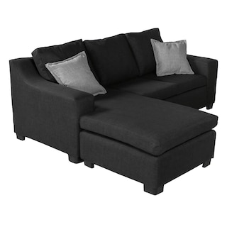 Foto 3 | Foto 3 | Sofa Chaise Dicasa Lyra Color Negro