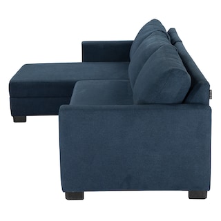 Foto 5 | Foto 5 | Love Chaise Izquierdo Dicasa Smoky Petit Azul Oscuro