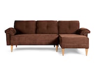 Sala Modular Reversible De Velvet Chocolate Modelo Sergey