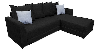 Foto 3 | Foto 3 | Sala Esquinera Modular El Bazar Store Samso Negro 240 X 180 Cm, Tela Lino Nacional