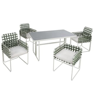 Foto 1 | Foto 1 | Juego De Comedor Sillas Mesa Para Jardín Rattan Sunset 5 Pzs