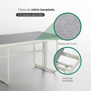 Foto 4 | Foto 4 | Juego De Comedor Sillas Mesa Para Jardín Rattan Sunset 5 Pzs