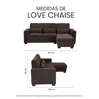 Foto 8 | Foto 8 | Love Chaise Trinity  Eros Color Chocolate Derecho