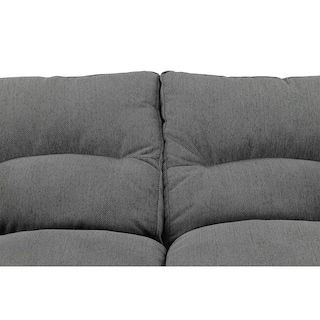 Foto 4 | Foto 4 | Sala Trinity Cosmo Color Gris Oxford 3 Piezas ( Sillón, Love Seat Y Sofá)