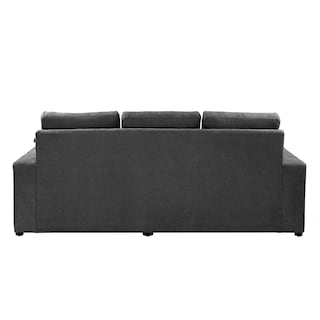 Foto 4 | Foto 4 | Sofá Chaise Trinity Canvas Color Gris Oscuro