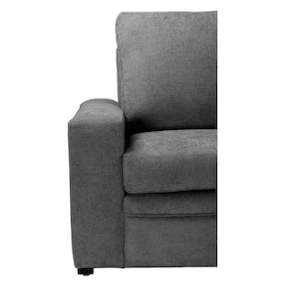 Foto 5 | Foto 5 | Sofá Chaise Trinity Canvas Color Gris Oscuro