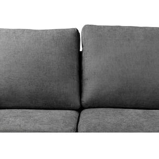 Foto 7 | Foto 7 | Sofá Chaise Trinity Canvas Color Gris Oscuro