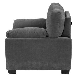 Foto 3 | Foto 3 | Sillón Dicasa Monza Color Dark Grey 1 Plaza