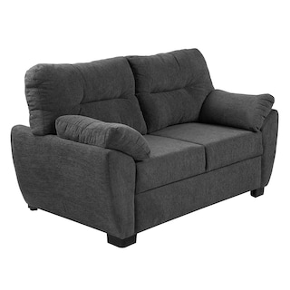 Foto 5 | Foto 5 | Love Seat Dicasa Monza Gris Carbón 2 Plazas