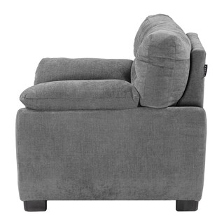 Foto 3 | Foto 3 | Sillón Dicasa Monza Color Gris Tormenta  1 Plaza