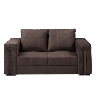 Foto 3 | Foto 3 | Sala Dicasa Taos Color Chocolate 3 Piezas Sofá Love y Sillón