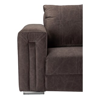 Foto 5 | Foto 5 | Sala Dicasa Taos Color Chocolate 3 Piezas Sofá Love y Sillón