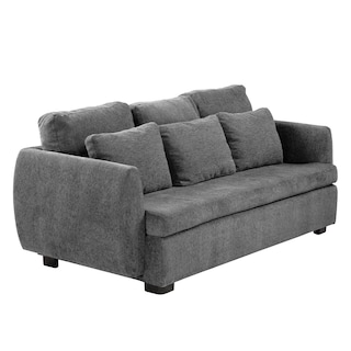 Foto 2 | Foto 2 | Sofá Dicasa Kuma Color Gris Oxford 3 Plazas