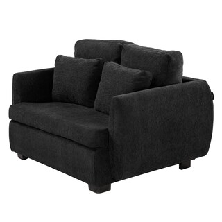 Foto 3 | Foto 3 | Love Seat Dicasa Kuma Color Black 2 Plazas