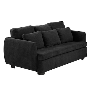 Foto 2 | Foto 2 | Sofá Dicasa Kuma Color Black 3 Plazas